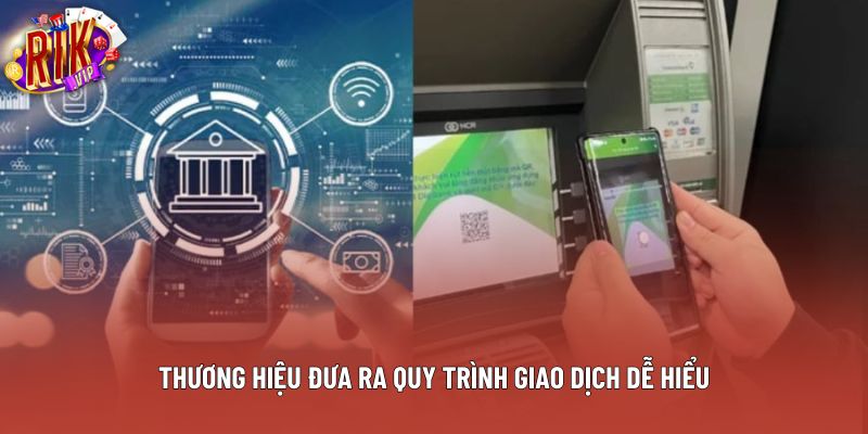 Thương hiệu đưa ra quy trình giao dịch dễ hiểu Thương hiệu đưa ra quy trình giao dịch dễ hiểu